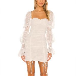 Michael Costello x Revolve - Isadora Long Sleeve Mini Dress